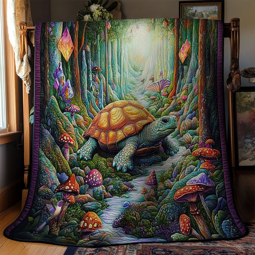 Turtle Forest WY2611016CL Quilt