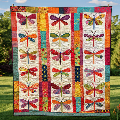 Patchwork Dragonfly WJ1109007CL Quilt