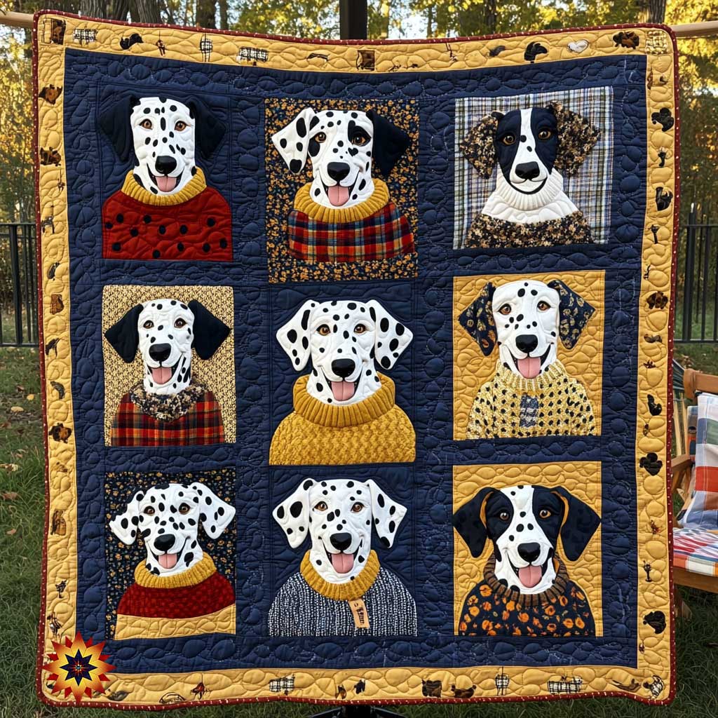Dalmatian Bliss WN0110003CL Quilt