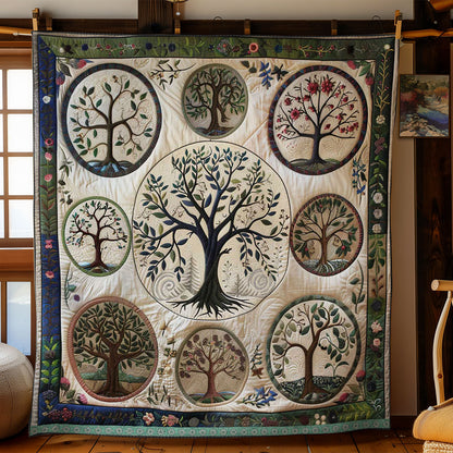 Tree of Life Verdant Vitality WN1209064CL Quilt