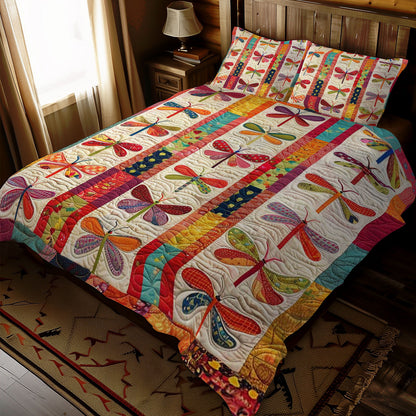 Patchwork Dragonfly WJ1109031CL Duvet Cover Set