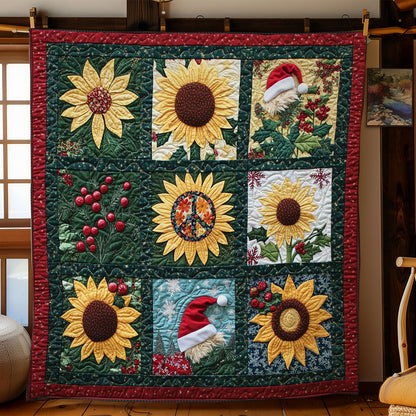 Winter Sunflower Bliss WN2111047CL Quilt