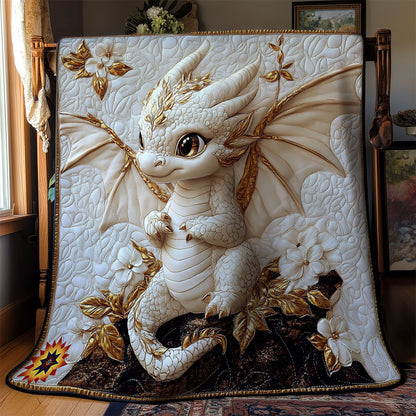 Baby White Dragon WY2611004CL Quilt