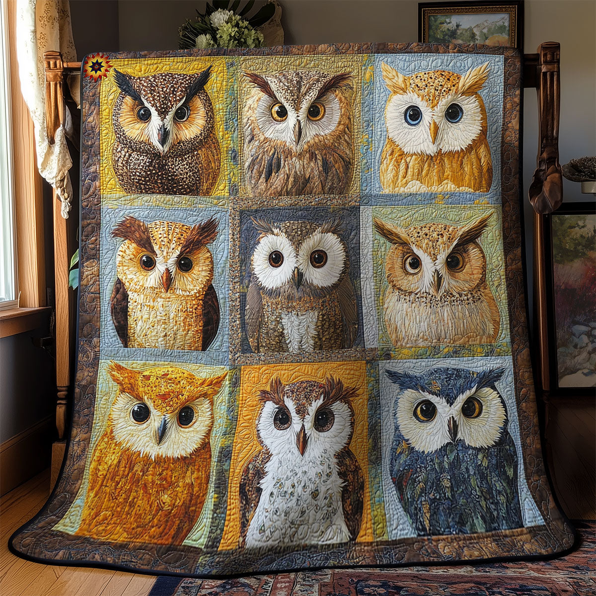 Owl WY2111020CL Quilt