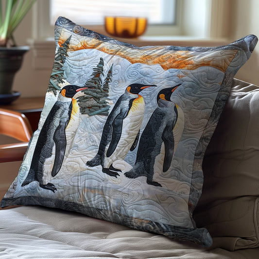 Penguin Family WY2701041CL Quilt Pillow Case