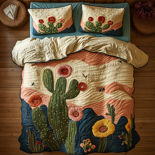 Blooming Cactus YR0901019CL Duvet Cover Set