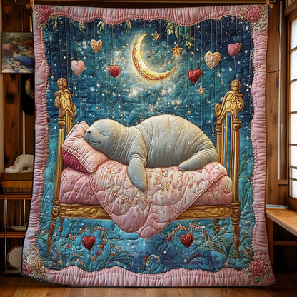 Sweet Dream Of Manatee WY2301079CL Quilt