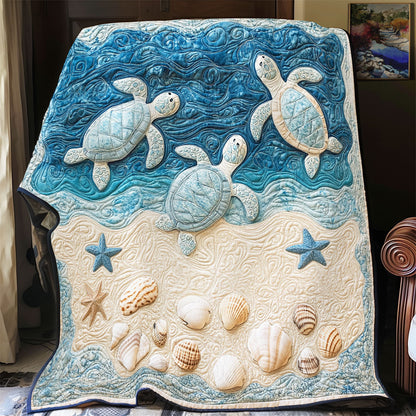 Coastal Turtle WX2712013CL Quilt