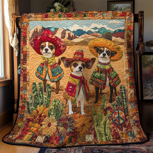 Fiesta Chihuahua WN0411018CL Quilt