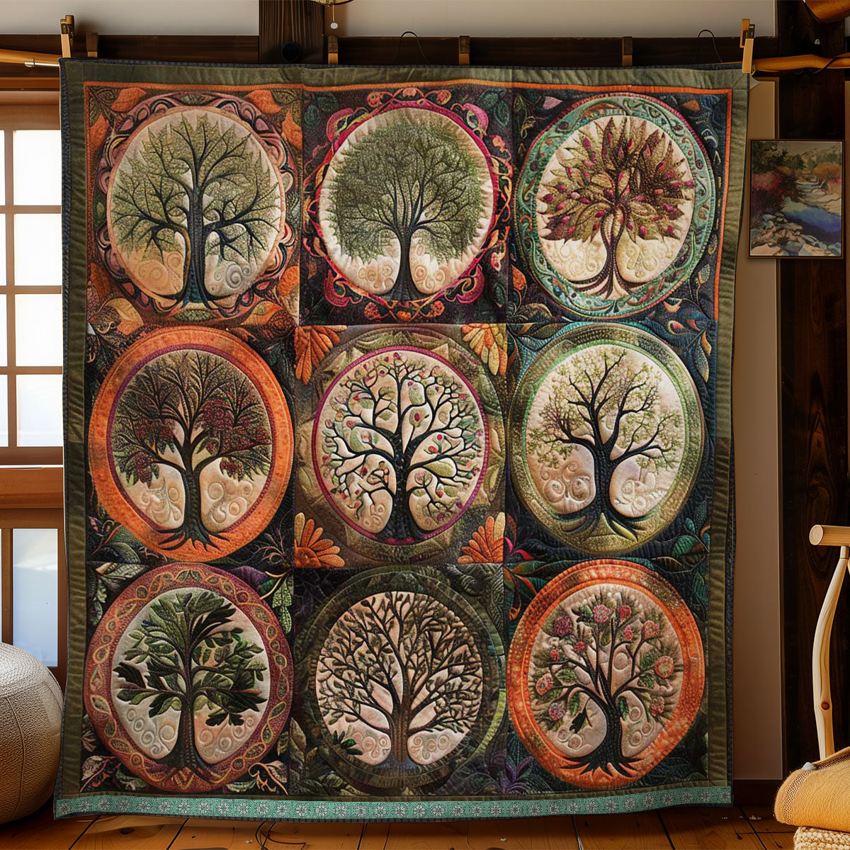 Tree Of Life Mystic WN1209062CL Quilt