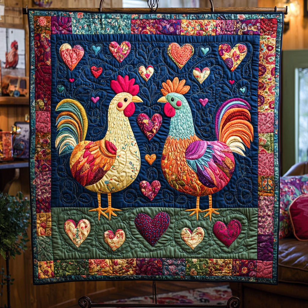 Chicken WJ2111009CL Quilt