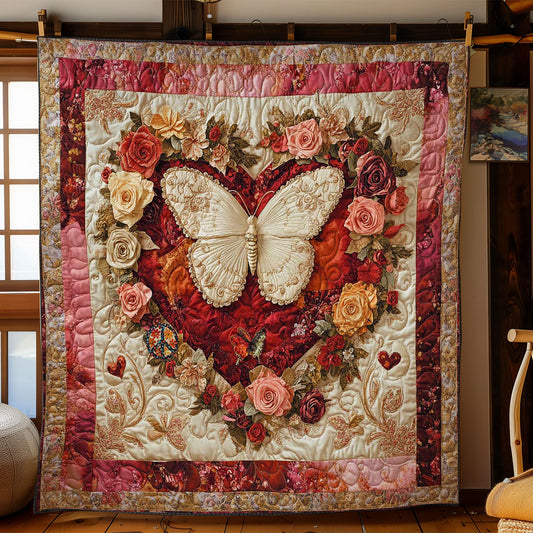 Romantic Butterfly WN0712030CL Quilt