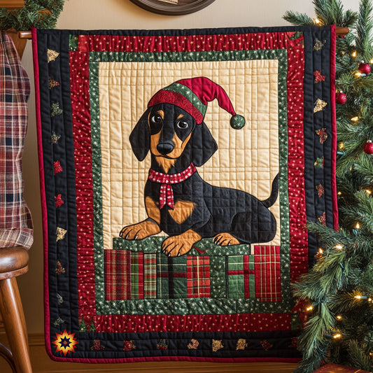 Dachshund Giftbox WX0811013CL Quilt