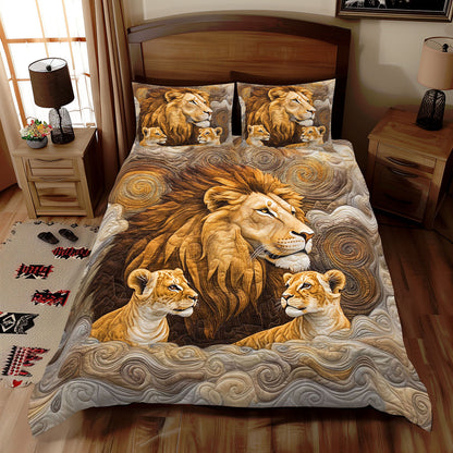 Lion Family WJ0811030CL Duvet Cover Set