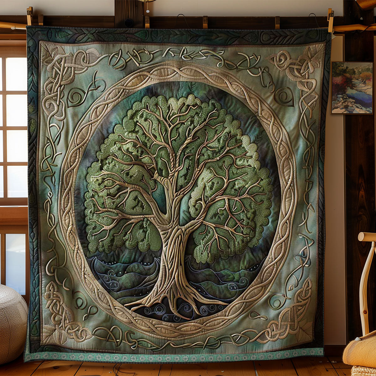 Tree Of Life WN1209055CL Quilt