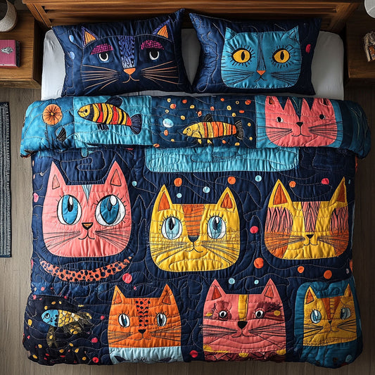 Cute Cat WY1302081CL Duvet Cover Set