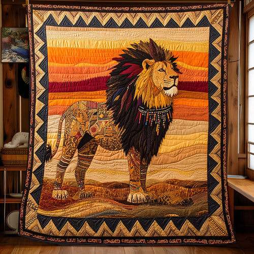 Tribal Lion XB1604007CL Quilt