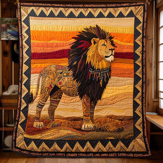 Tribal Lion XB1604007CL Quilt