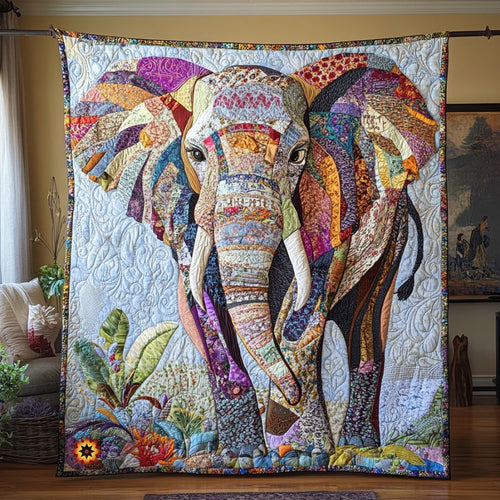 Elephant WU2611001CL Quilt