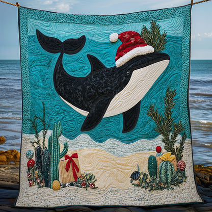 Christmas Of Killer Whale WY1411003CL Quilt