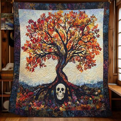 Tree And Skull WY1302006CL Quilt