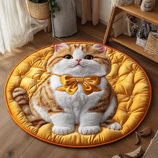 Ginger Cat CP0206067CL Quilted Round Mat