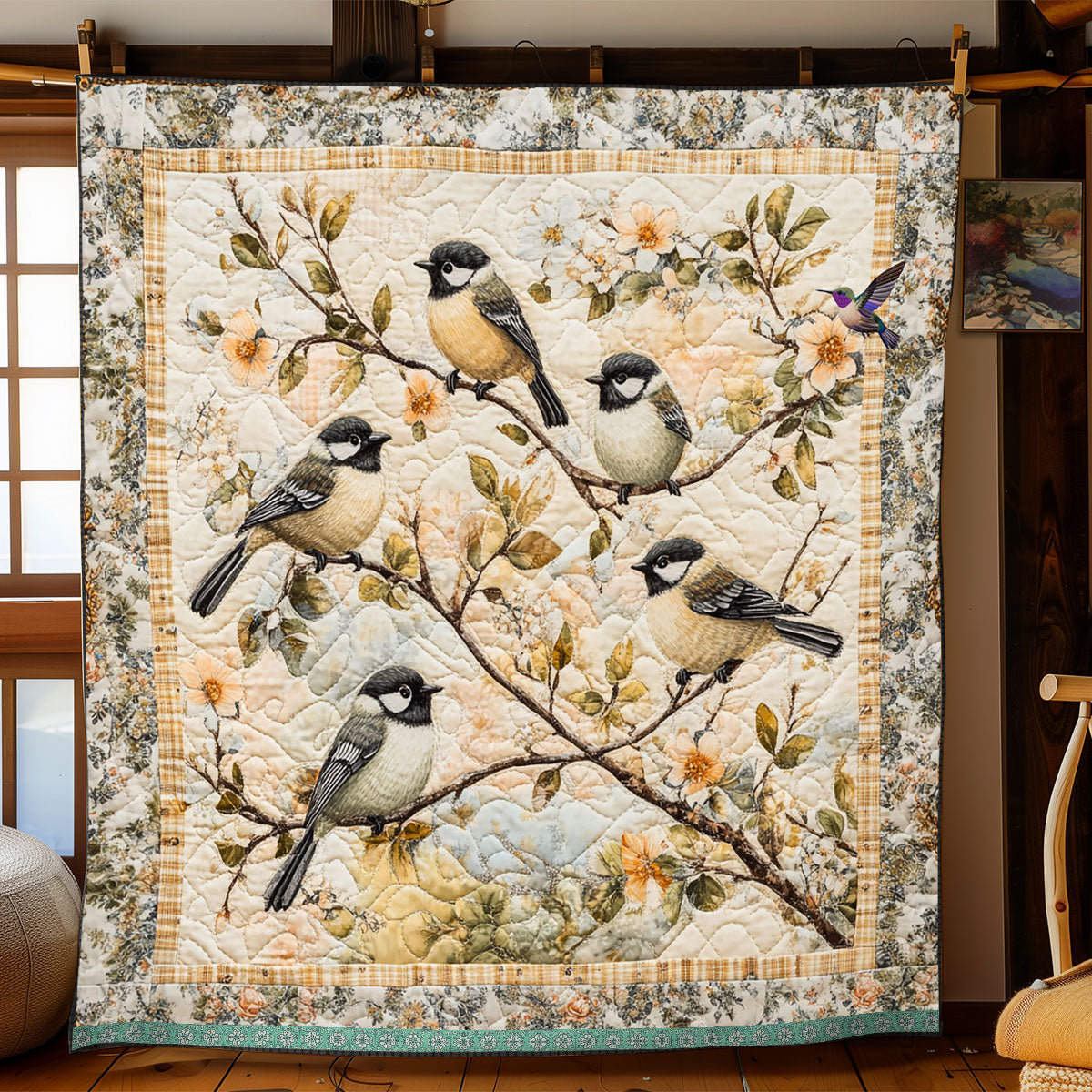 Chickadee WJ0712004CL Quilt
