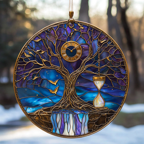 Mystic Tree Of Life WY2801028CL Suncatcher