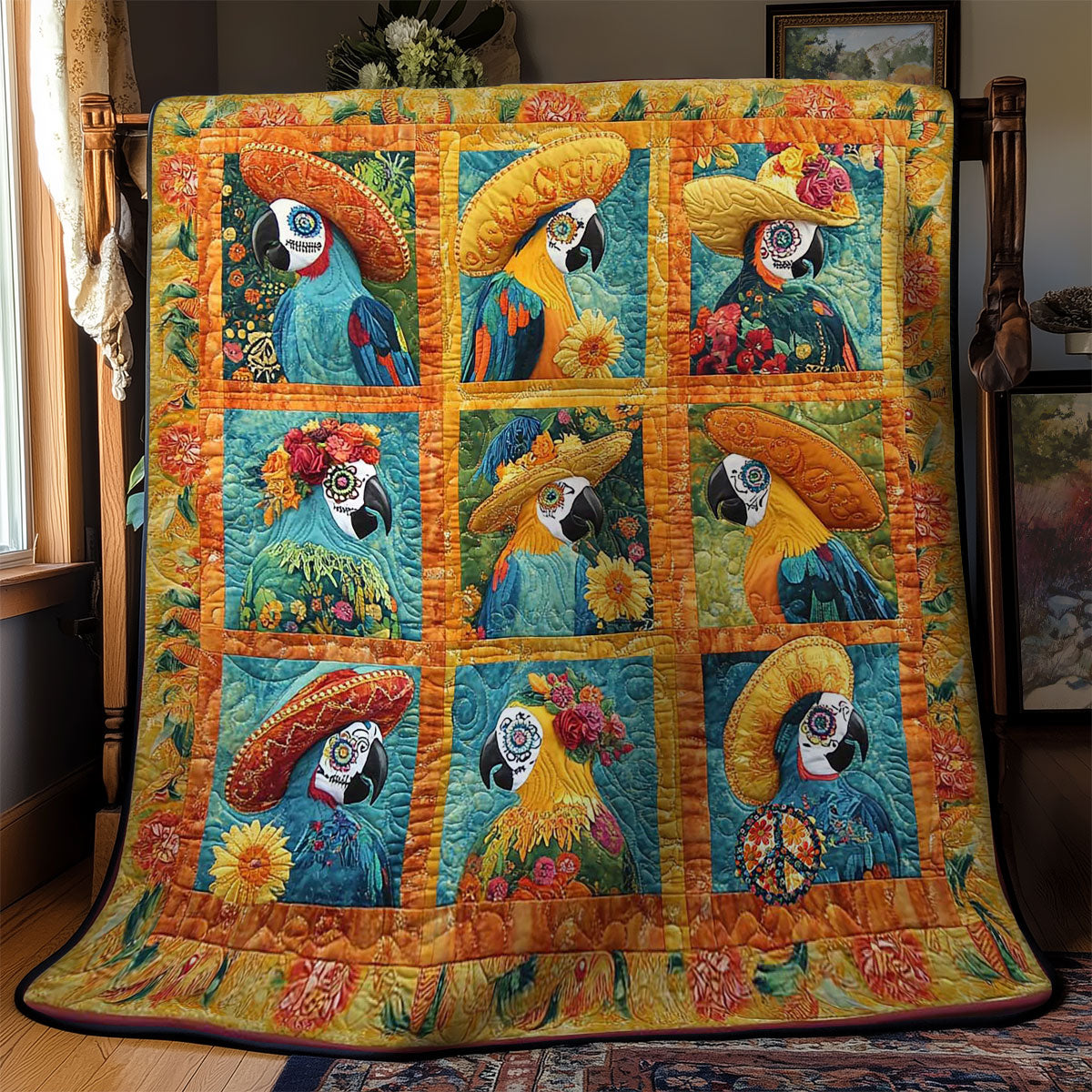 Parrot Of Remembrance WN2211006CL Quilt