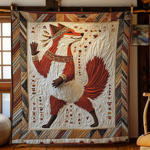Tribe Fox Dance CP0506034CL Quilt