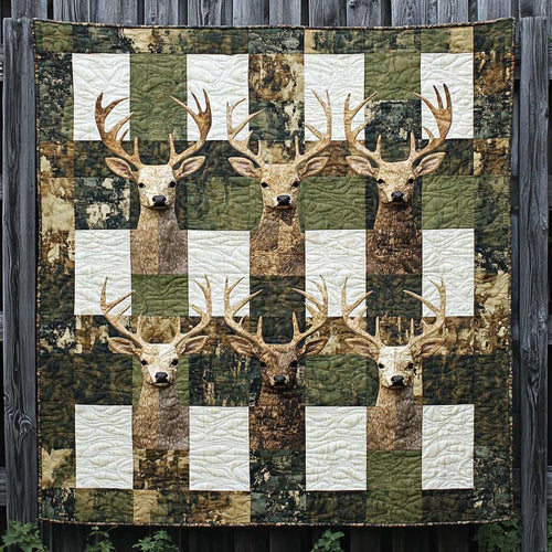 Camo Deer XR0708006CL Quilt