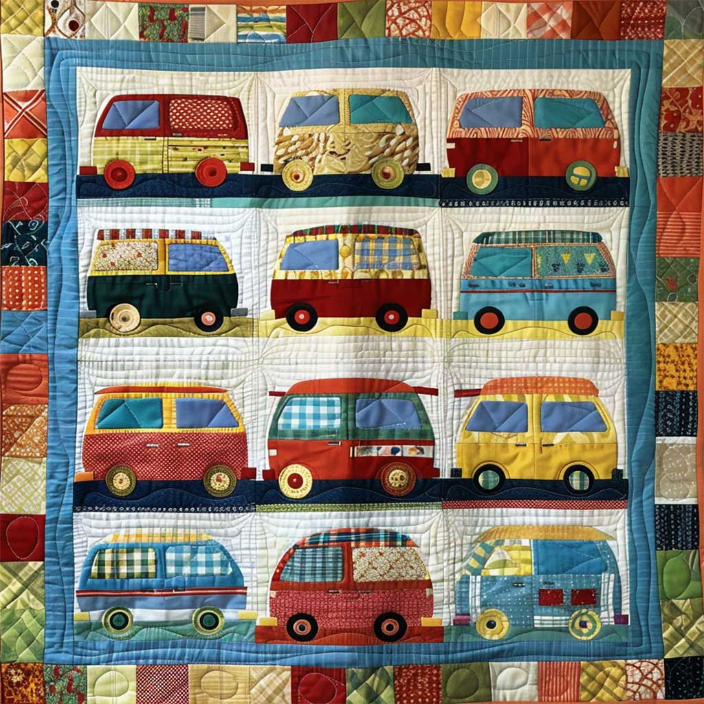 Camper Van WJ3007008CL Quilt