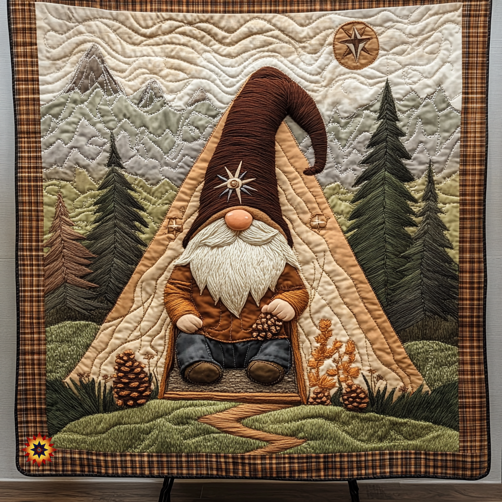 Camping Gnome WU1612016CL Quilt