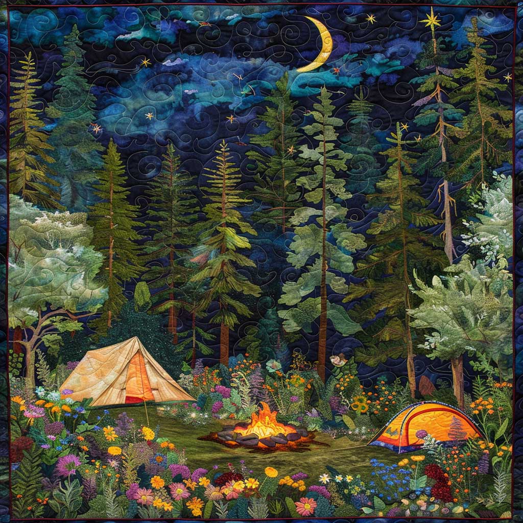 Camping Night WJ3107005CL Quilt