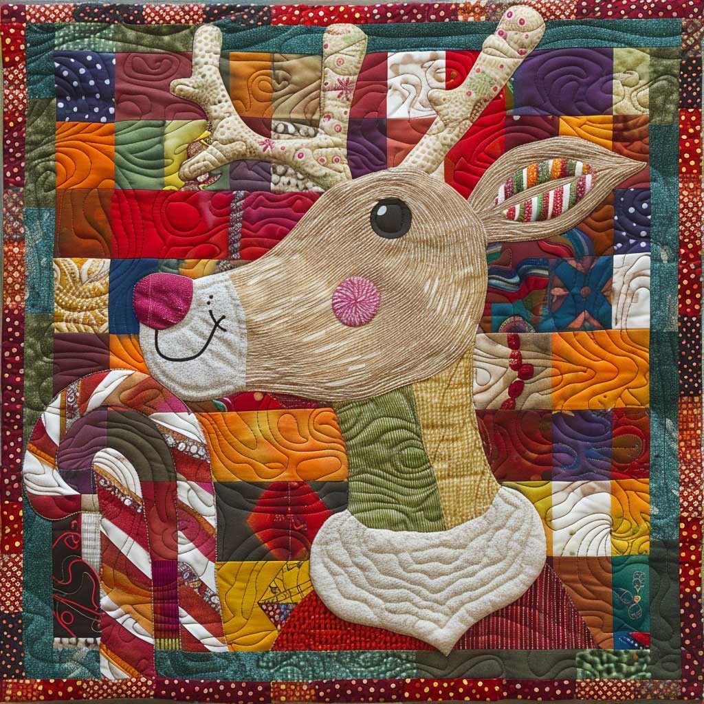 Candy Reindee WM2707002CL Quilt