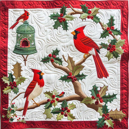 Cardinals Love Christmas XR1008036CL Quilt