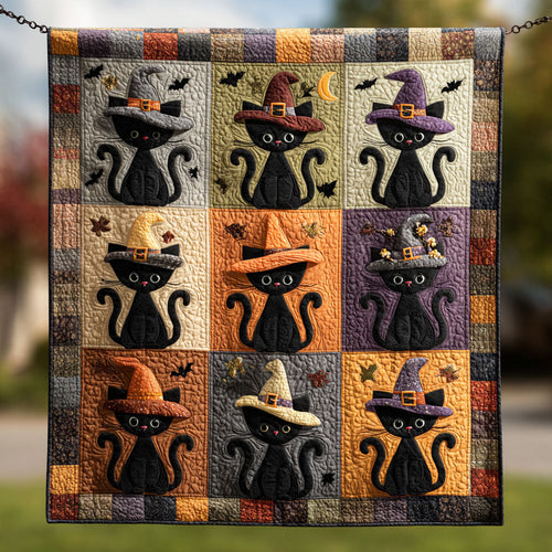 Cat of Halloween CW0508002CL Quilt
