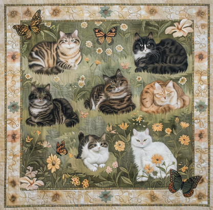 Cats WJ0306014CL Quilt