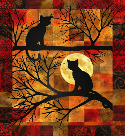 Cats WJ0406007CL Quilt