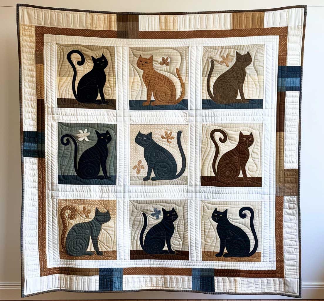 Cats WJ1506010CL Quilt