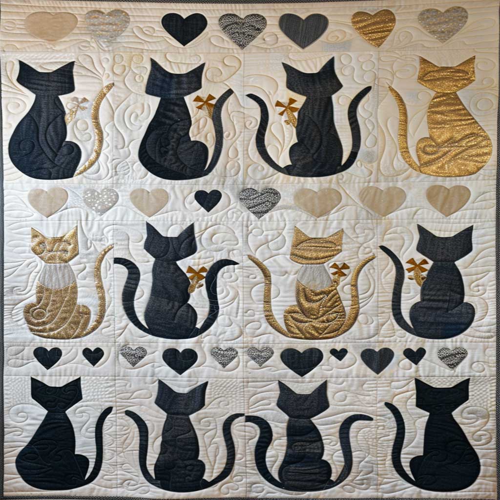 Cats WJ2207014CL Quilt