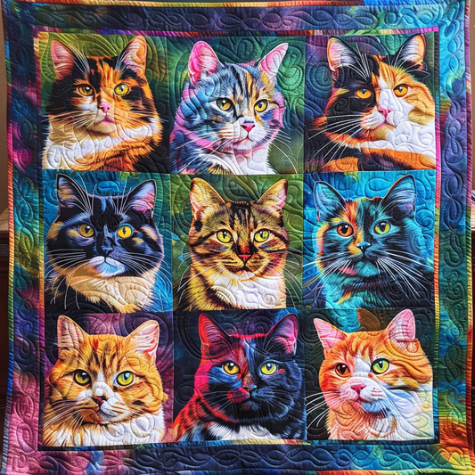 Cats XR0406016CL Quilt