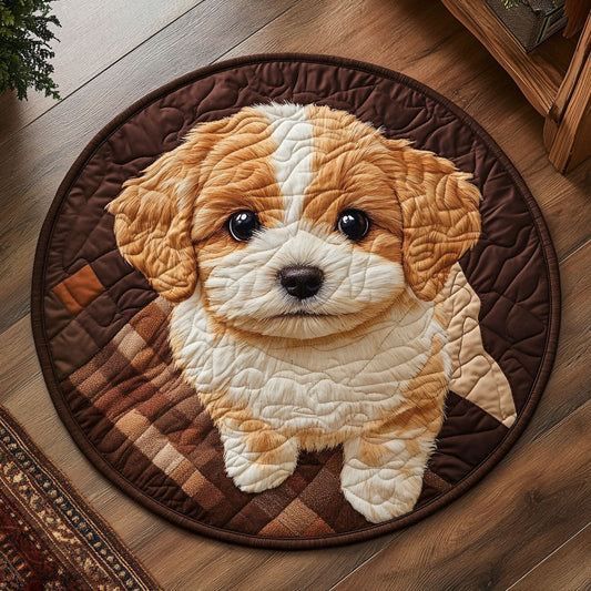 Adorable Eyes CP1605001CL Quilted Round Mat