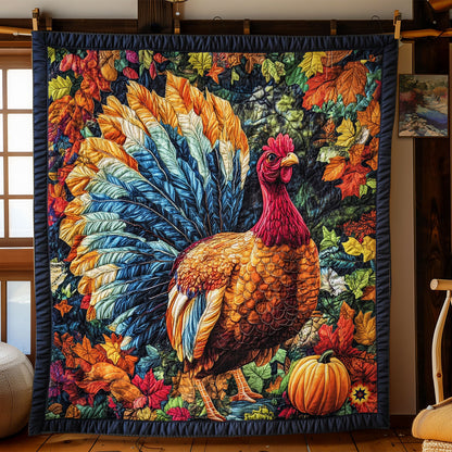 Turkey Thanksgiving Festival WY1911058CL Quilt