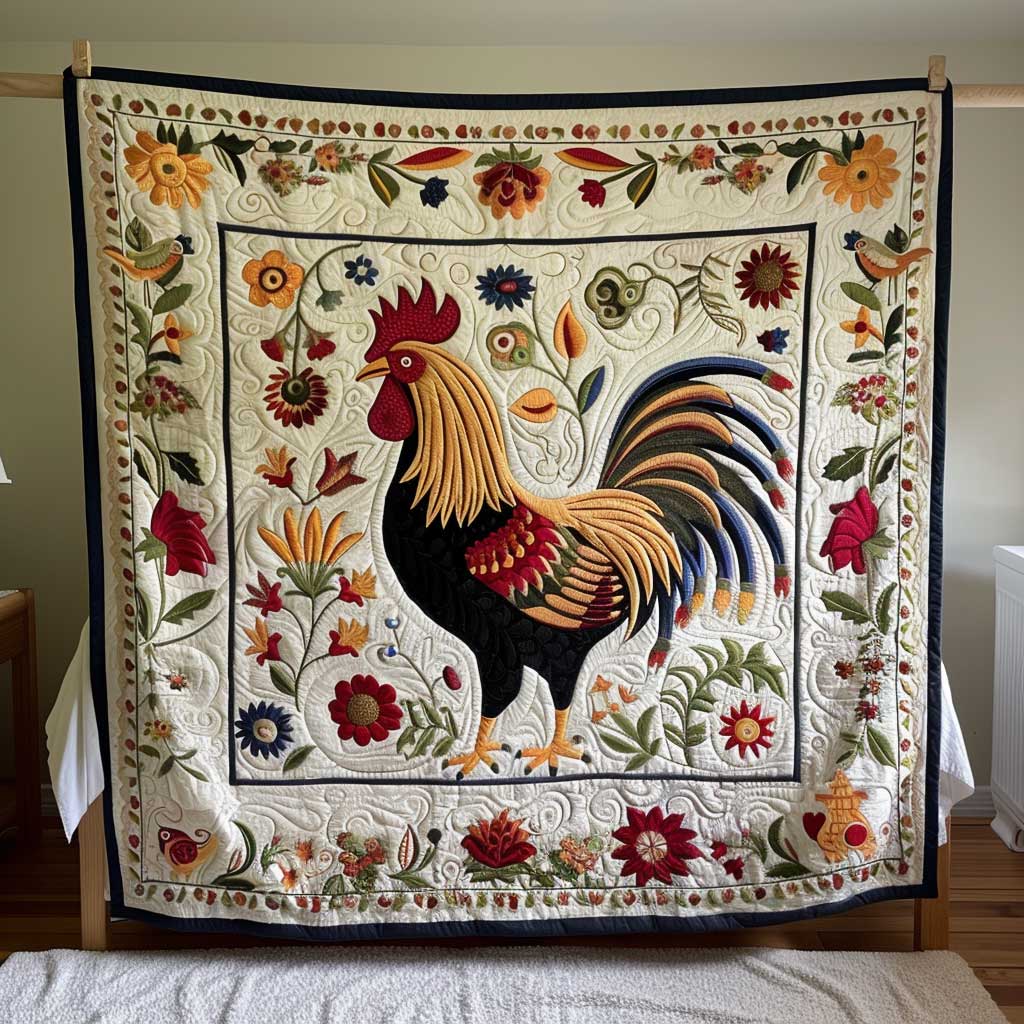 Chicken WJ1209001CL Quilt