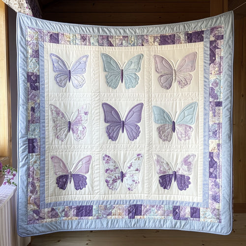 Whispering Sky Butterfly CW1808036CL Quilt