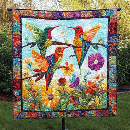 Hummingbird Orchid Elegance WN2809005CL Quilt