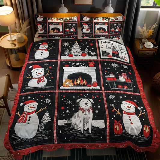 Dog's Winter Wonderland WN1010122CL Duvet Cover Set