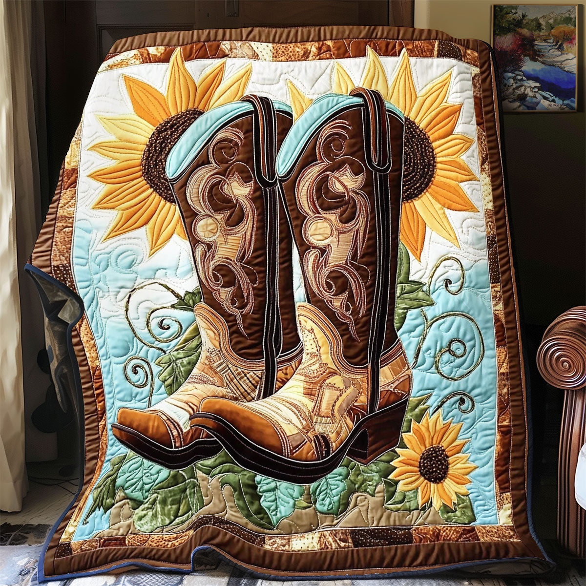 Cowboy Boots WX2301009CL Quilt