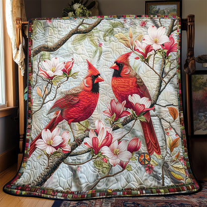 Winter Cardinals’ Haven YR2812007CL Quilt